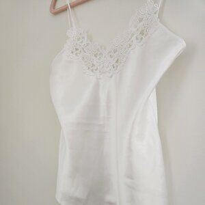 Delicate Lace Detail Vintage Cami